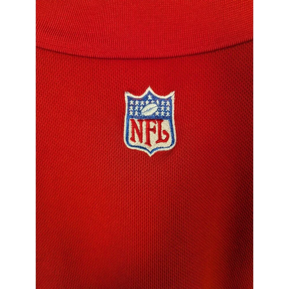 Adidas NFL‎ Tampa Bay Buccaneers Polo Shirt Men's XL Red